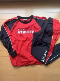 【Saki様 専用】ATHLETA ピステ上下 レッド/ブラック
