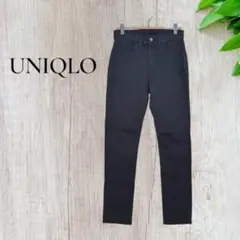 UNIQLO ユニクロ　スキニーデニム　メンズ　黒　XSサイズ　細め　タイトめ