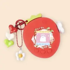 たまごっちパラダイスカバー　シリコンカバー　いちご　赤　苺