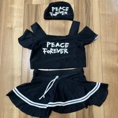 PEACE FOREVER セパレート水着セット ブラック