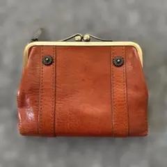 Dakota二つ折りがま口財布　ブラウンのサムネイル