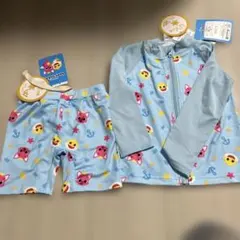 BABY SHARK UVカット水着セット 90サイズ