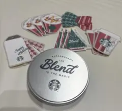 スターバックス　ホリデー　クリスマス　ステッカー