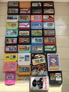 USEDレア★ファミコンソフト 36本セット 作動未確認 激安送料込み★