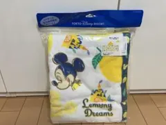 【新品】ディズニー　フード付きタオル　ブランケット