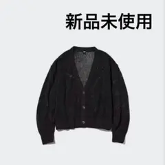 メッシュショートカーディガン（長袖）　ユニクロ