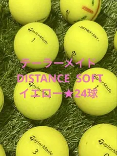 " A-品" テーラーメイド　 DISTANCE SOFT☆イエロー　24球のサムネイル