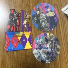 ジョジョの奇妙な冒険 アクリル歯ブラシスタンドセット　コースター2枚　マツキヨ