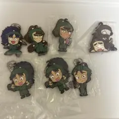 忍たま乱太郎 ラバーキーホルダー 7個セット