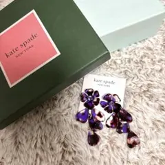 ケイトスペード　フラワーモチーフピアス