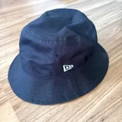 【美品】ニューエラ バケットハット ブラック M/L バケハ 送料込