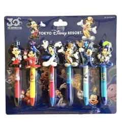 東京ディズニーリゾート ボールペン6本セット30周年　限定