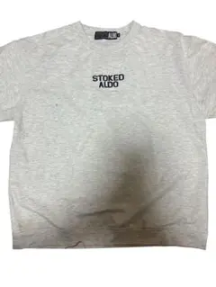 ALDO グレー Tシャツ STOKED ALDO