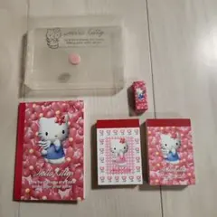 平成レトロ　当時物　ハローキティ　メモ帳セット　1997年　希少