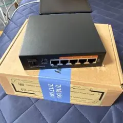 POEハブ6ポート　KeepLiNK