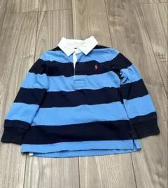 ポロラルフローレン　キッズ　カットソー　トップス　100サイズ　ボーダー