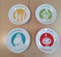 【 新品・未使用品 】ムーミンのデザート皿 4枚セット