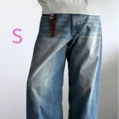 VINTAGE WASHED CURVED DENIM リドム ヘンリーのサムネイル