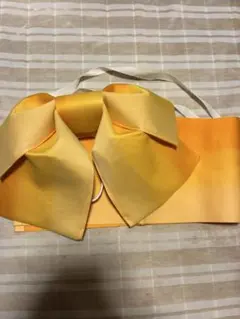 付け帯 作り帯 黄色 グラデーション
