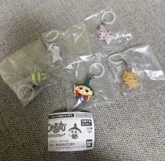 【コンプリート5個セット】おじゃる丸　めじるしアクセサリー　ガチャガチャ