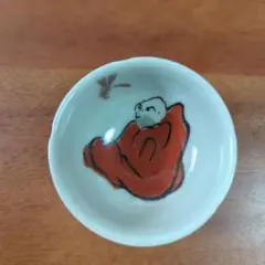 古伊万里　赤絵　高杯　アンティーク 古伊万里 大鉢 赤絵花鳥 直径約24.4cm 二重高台 幕末明治〜