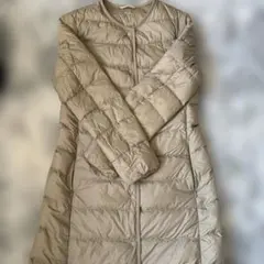 UNIQLO ULTRA LIGHT DOWN ベージュ ロング丈