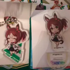 ウマ娘ファインモーション アクリルスタンド アクリルキーホルダー DAISO 2