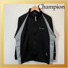 90s/vintage/トラックジャケット/ブラック/Champion
