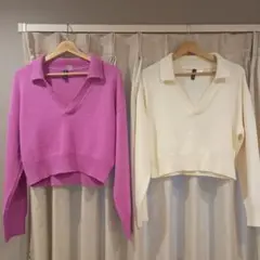 H&M セーター 2色セット Mサイズ