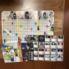 鬼滅の刃 6年生漢字ポスター　漢字カード歴史年表　ナゾ解きbook ベネッセ