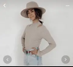 新品未使用❣️ALEXIASTAM アリシアスタン ハットのサムネイル