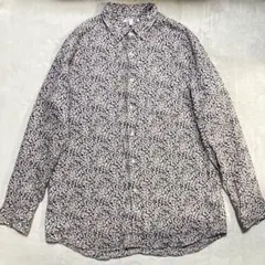 LIBERTY for UNIQLO 花柄シャツ XL ビッグサイズ ゆるダボ