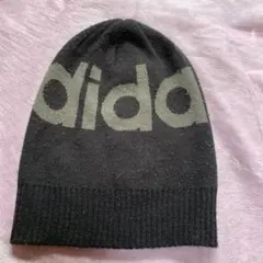 adidas ブラック ニット帽