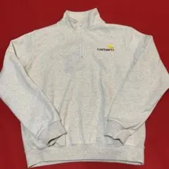Carhartt ハーフジップ スウェット L