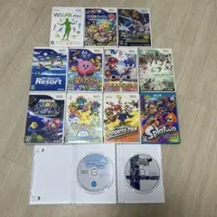 Wii &Wii U ゲームソフトセット 13本！セット！まとめ売り！