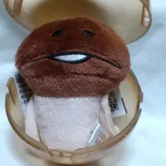 おさわり探偵 なめこ栽培キット ぬいぐるみマスコット なめこ ガチャ