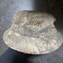 【まる様専用】　LEFLAH レフラー　バケットハット ブラウン 刺繍ロゴ