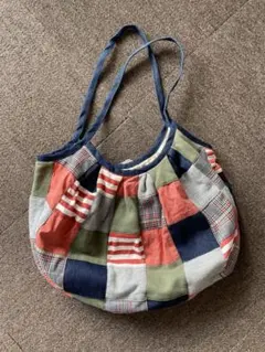 パッチワークトートバッグ