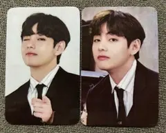 V テヒョン　テテ　BTS PTD 2枚セット　トレカ　カード　防弾少年団