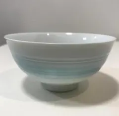 【新品】京都 宇治丸久小山園 抹茶茶碗 すりガラス 緑渦雲 青渦雲 2個セット 新品】京都 宇治丸久小山園 抹茶茶碗 すりガラス 緑渦雲 青渦雲 2個
