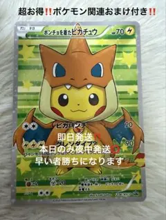 ポンチョを着たピカチュウ （メガリザードンXy） PROMO