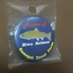 ビワサーモン ピンバッジ Samegai Trout Farm
