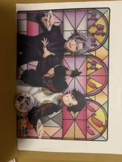 にじさんじ×くら寿司 不破湊 三枝明那 下敷き、缶バッジ