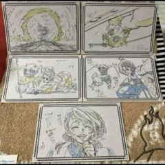 【DINING限定】劇場版鬼滅の刃　無限列車編　原画ポストカード5種