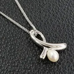 TASAKI 田崎真珠 パール 刻印 シルバー 希少 リボン オケージョン 上品