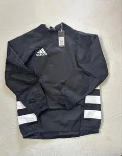 新品　adidas ナイロンジャケット　ウィンドブレーカー　ブラック