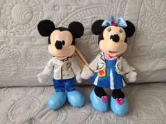TDS　ミッキー　ミニー　ぬいぐるみバッジ　ディレクター　ロマンス