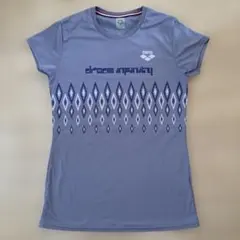 arena アリーナ Tシャツ レディース Lサイズ ブルー系のサムネイル
