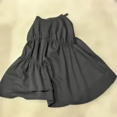 LANVIN en Bleu ブラック フレアスカート 38