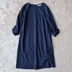 極美品♡23区 アプロディール 大きいサイズ 46 袖レースワンピース